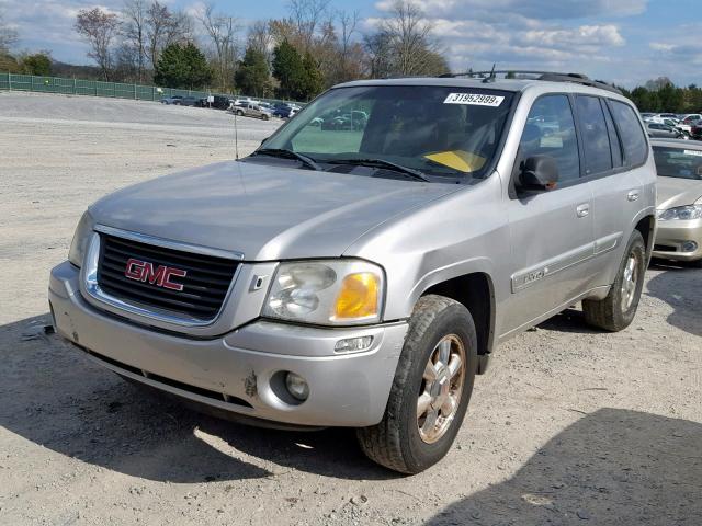 1GKDT13S342105853 - 2004 GMC ENVOY SILVER photo 2