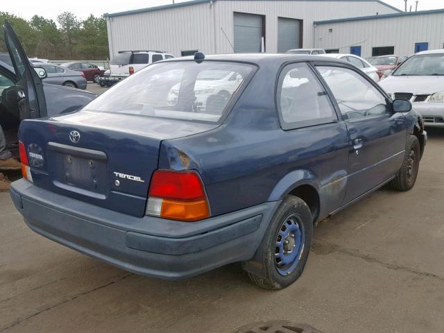 JT2AC52L9T0187056 - 1996 TOYOTA TERCEL STD BLUE photo 4