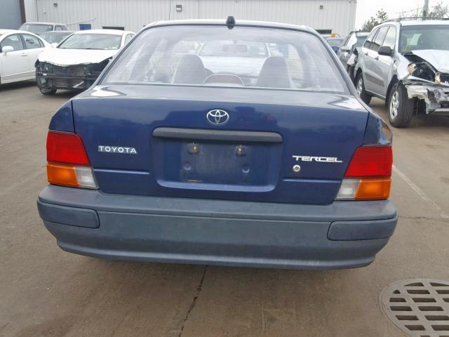 JT2AC52L9T0187056 - 1996 TOYOTA TERCEL STD BLUE photo 9