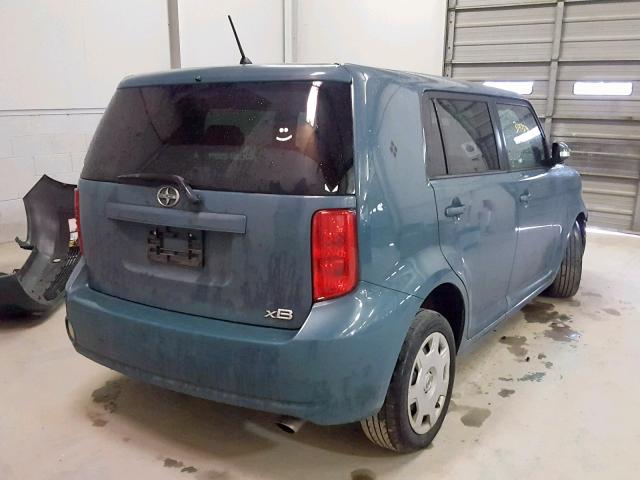 JTLZE4FE5A1108150 - 2010 SCION XB BLUE photo 4