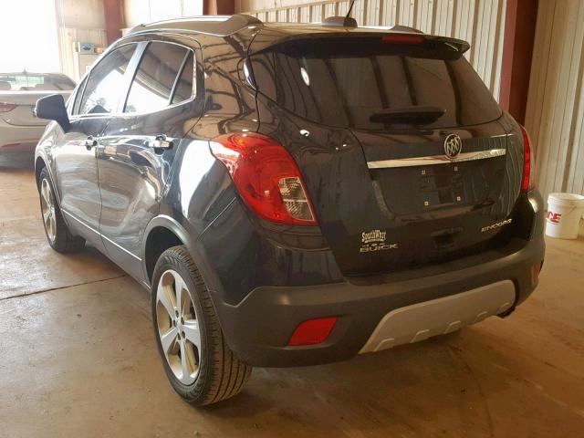 KL4CJASB4FB271651 - 2015 BUICK ENCORE BLACK photo 3