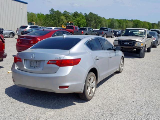 19VDE1F35DE019093 - 2013 ACURA ILX 20 SILVER photo 4