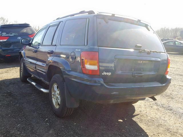 1J4GW68S4XC723455 - 1999 JEEP GRAND CHER BLUE photo 3