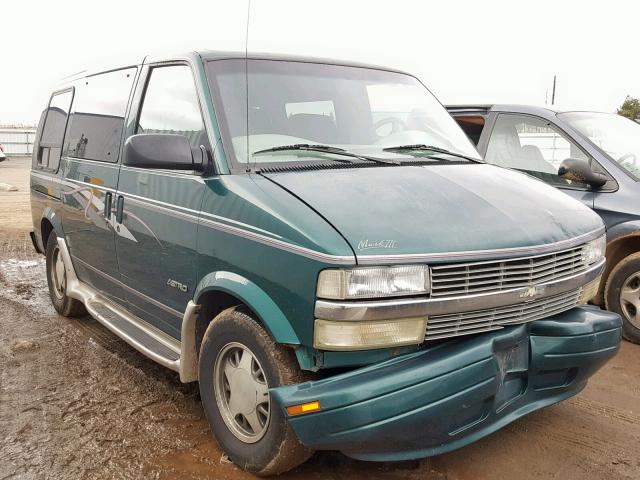 1GBDM19W0VB227031 - 1997 CHEVROLET ASTRO GREEN photo 1