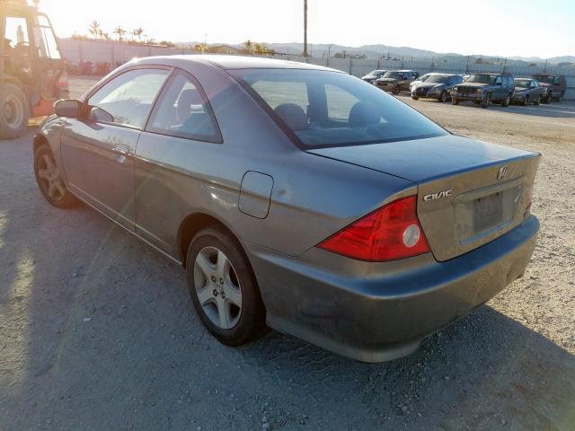 1HGEM22995L077118 - 2005 HONDA CIVIC EX  photo 3