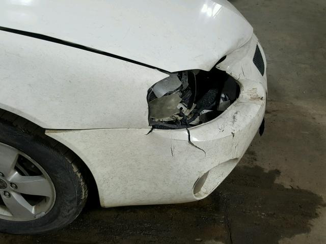 2G2WP552061236016 - 2006 PONTIAC GRAND PRIX WHITE photo 9