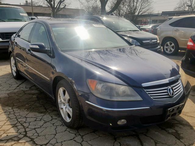 JH4KB16536C002813 - 2006 ACURA RL BLUE photo 1