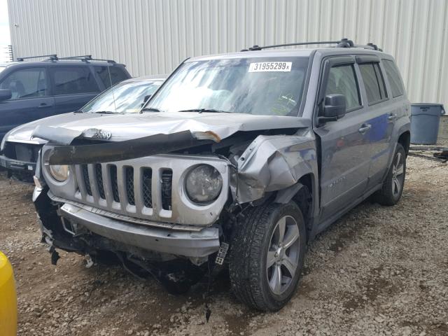 1C4NJRAB0HD103317 - 2017 JEEP PATRIOT GRAY photo 2