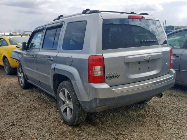 1C4NJRAB0HD103317 - 2017 JEEP PATRIOT GRAY photo 3