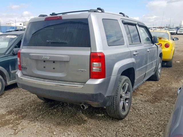 1C4NJRAB0HD103317 - 2017 JEEP PATRIOT GRAY photo 4