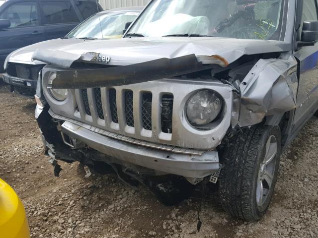 1C4NJRAB0HD103317 - 2017 JEEP PATRIOT GRAY photo 9