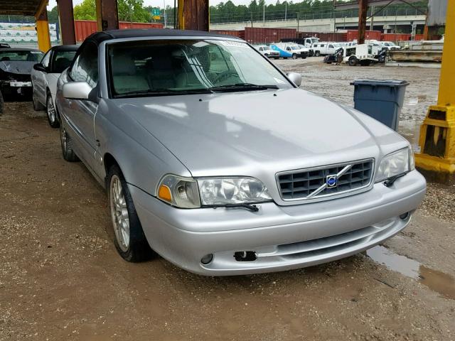 YV1NC62D04J045191 - 2004 VOLVO C70 HPT SILVER photo 1