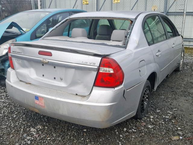 1G1ZT52845F299553 - 2005 CHEVROLET MALIBU LS SILVER photo 4