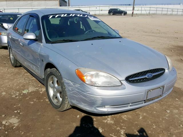 1FAFP5520YG170655 - 2000 FORD TAURUS SES SILVER photo 1