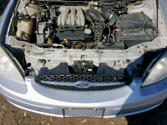 1FAFP5520YG170655 - 2000 FORD TAURUS SES SILVER photo 7