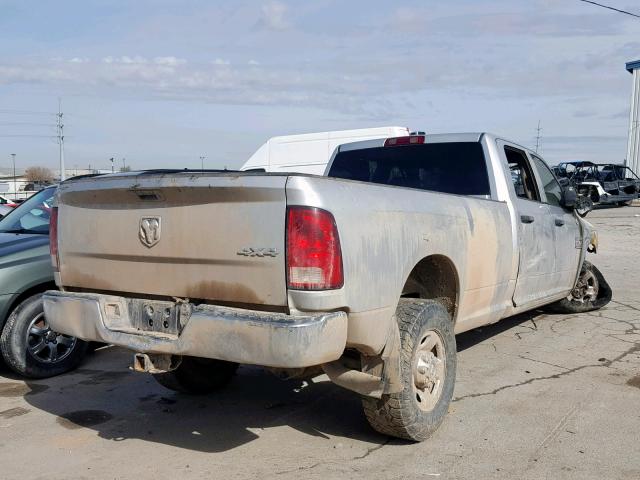 3C6UR5HL2DG607027 - 2013 RAM 2500 ST SILVER photo 4