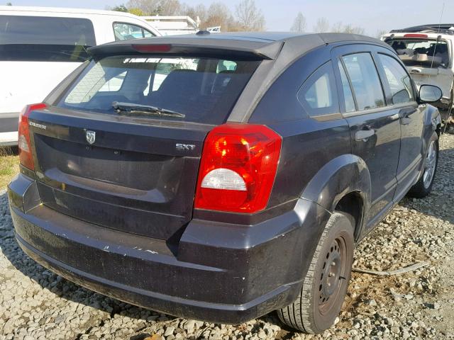 1B3HB48B18D770871 - 2008 DODGE CALIBER SX BLACK photo 4