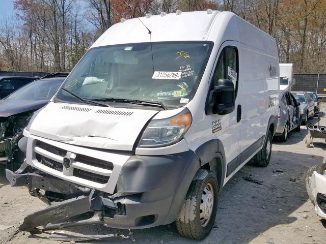 3C6TRVCG2GE100277 - 2016 RAM PROMASTER 白色 照片 2