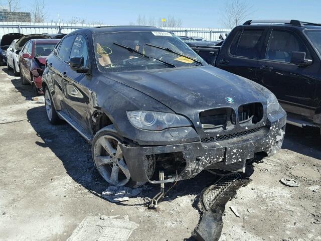 5UXFG83519LZ93997 - 2009 BMW X6 BLACK photo 1