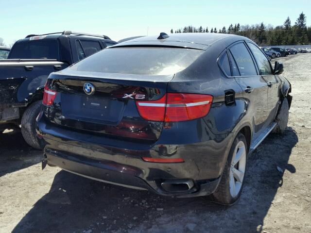 5UXFG83519LZ93997 - 2009 BMW X6 BLACK photo 4