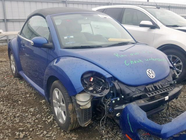 3VWRG31Y57M405719 - 2007 VOLKSWAGEN NEW BEETLE Blau Foto 1