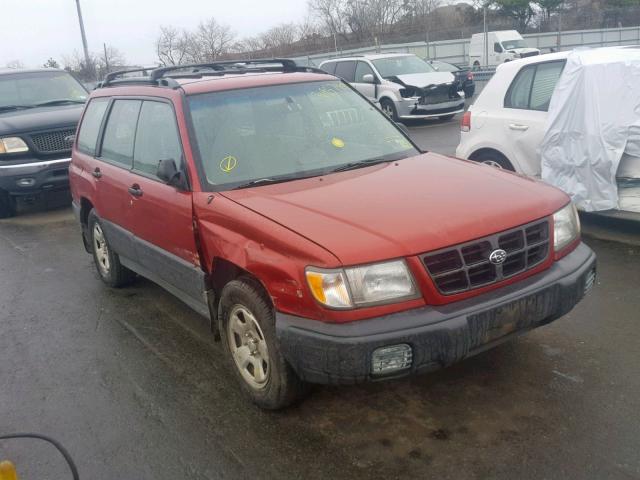 JF1SF6354XH705984 - 1999 SUBARU FORESTER L RED photo 1