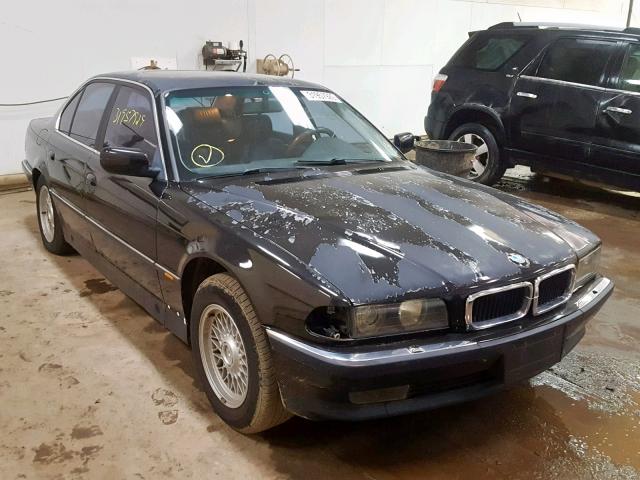 WBAGF8329WDL53554 - 1998 BMW 740 I AUTO BLACK photo 1