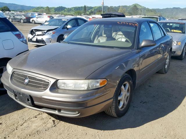 2G4WB55K221149931 - 2002 BUICK REGAL LS BEIGE photo 2