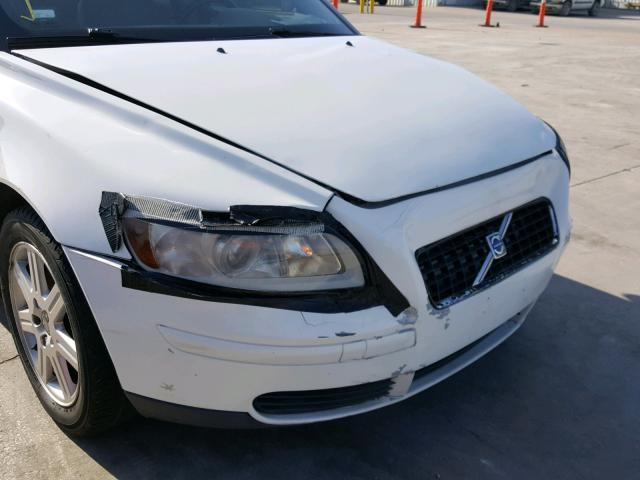 YV1MS382462190346 - 2006 VOLVO S40 2.4I WHITE photo 9