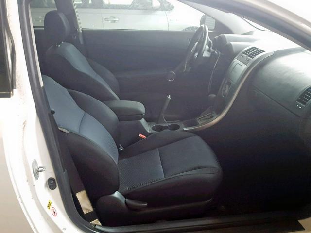 JTKDE167280223643 - 2008 SCION TC WHITE photo 5