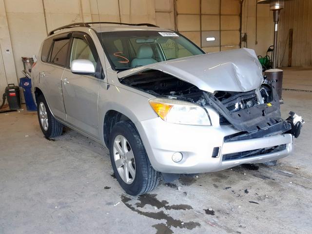 JTMZD31V476024316 - 2007 TOYOTA RAV4 LIMIT SILVER photo 1