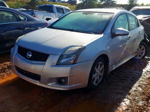 3N1AB6AP7CL644876 - 2012 NISSAN SENTRA 2.0 SILVER photo 2