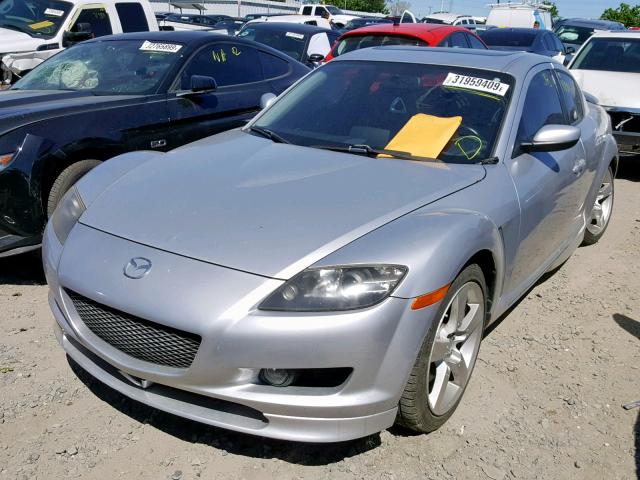 JM1FE173640126998 - 2004 MAZDA RX8 SILVER photo 2