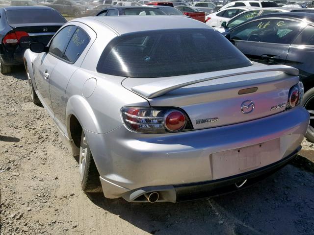 JM1FE173640126998 - 2004 MAZDA RX8 SILVER photo 3