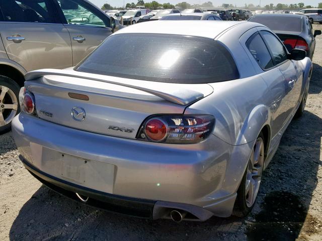 JM1FE173640126998 - 2004 MAZDA RX8 SILVER photo 4