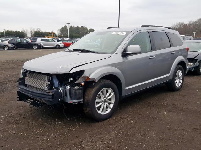 3C4PDDBG2HT539884 - 2017 DODGE JOURNEY SXT  photo 2