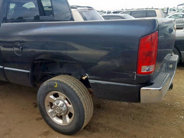 1D7KS28D26J237667 - 2006 DODGE RAM 2500 S BLACK photo 9