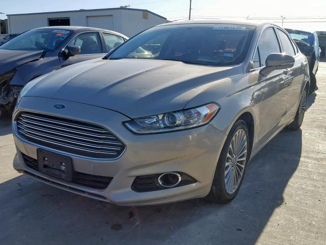 3FA6P0K95FR304361 - 2015 FORD FUSION TIT BEIGE photo 2