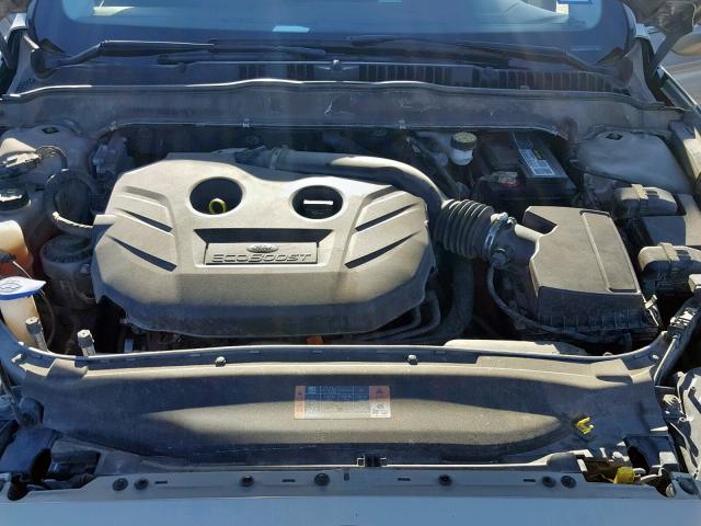 3FA6P0K95FR304361 - 2015 FORD FUSION TIT BEIGE photo 7