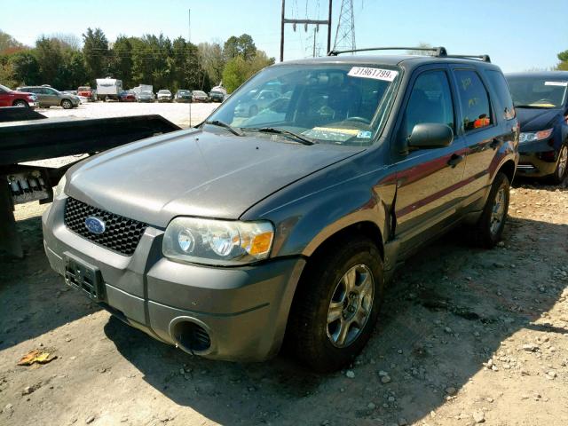 1FMYU92Z45KC29540 - 2005 FORD ESCAPE XLS GRAY photo 2