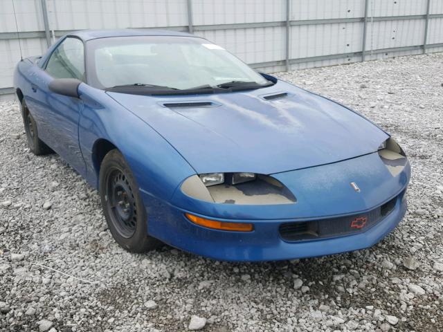 2G1FP22K5T2121506 - 1996 CHEVROLET CAMARO BAS BLUE photo 1