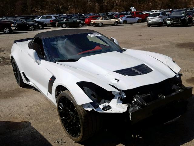 1G1YS3D67G5613235 - 2016 CHEVROLET CORVETTE 2 WHITE photo 1