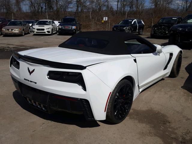 1G1YS3D67G5613235 - 2016 CHEVROLET CORVETTE 2 WHITE photo 4