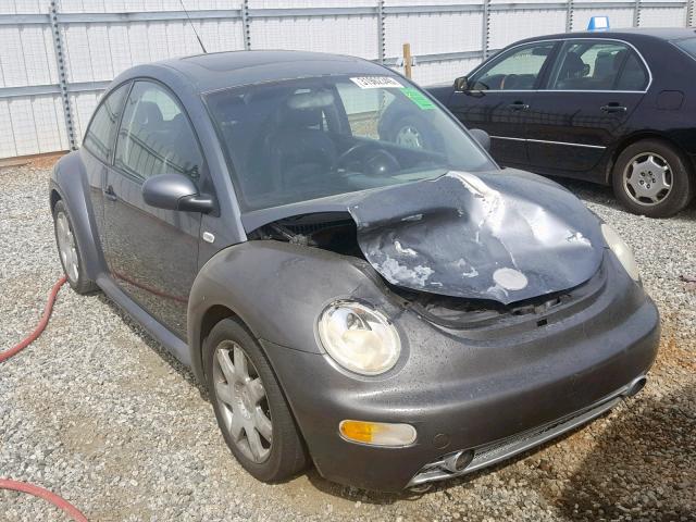 3VWDD21C92M462385 - 2002 VOLKSWAGEN NEW BEETLE Grau Foto 1