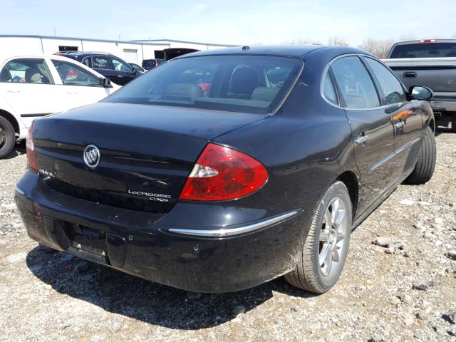 2G4WE537951238504 - 2005 BUICK LACROSSE C BLACK photo 4