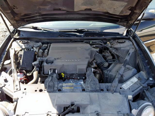 2G4WE537951238504 - 2005 BUICK LACROSSE C BLACK photo 7