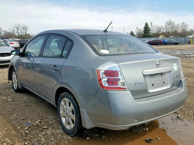 3N1AB61E67L610982 - 2007 NISSAN SENTRA 2.0 GRAY photo 3