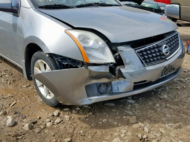 3N1AB61E67L610982 - 2007 NISSAN SENTRA 2.0 GRAY photo 9