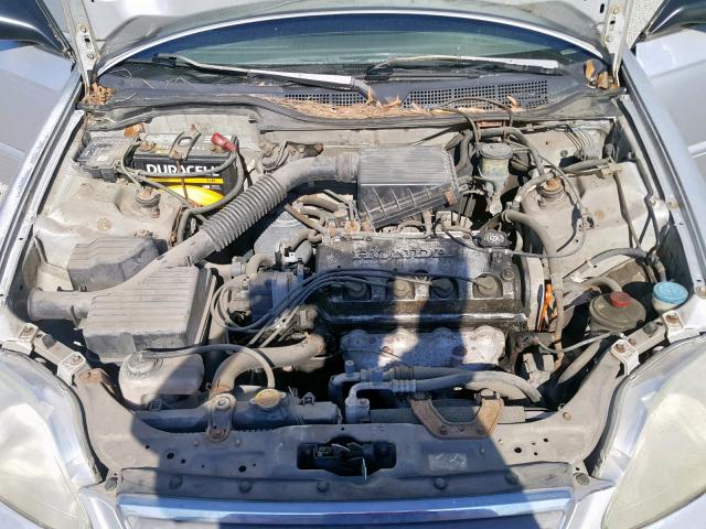 2HGEJ6611XH515960 - 1999 HONDA CIVIC BASE SILVER photo 7