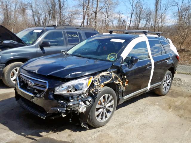 4S4BSETC0H3429778 - 2017 SUBARU OUTBACK TO BLACK photo 2